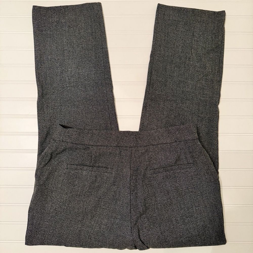 Investments Charcoal Gray Textured Stretch Dress Pants - Picture 2 of 5